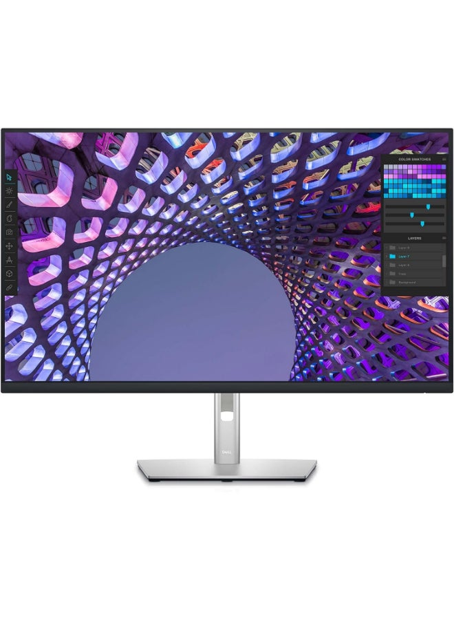 DELL P3223QE 31.5" 4K UHD USB Type-C Hub Monitor, 60Hz Refresh Rate, 8 / 5ms Response Time, 1.07 Billion Colors, 16 9 Aspect Ratio, 3840 x 2160 Resolution, USB 3.2, LED Backlight Black  - Image 1