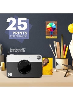 كوداك كاميرا رقمية فورية من Printomatic باللون الأسود  - Image 2