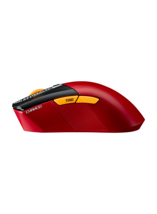 ASUS - ASUS ROG Gladius III Wireless EVA-02 Edition Gaming Mouse, Tri-Mode Connectivity, AimPoint Sensor, Up to 36000 DPI Resolution, 650 IPS Max Speed, AURA Sync, 1000Hz Polling Rate | 90MP03F0-BMUA00 - Image 1