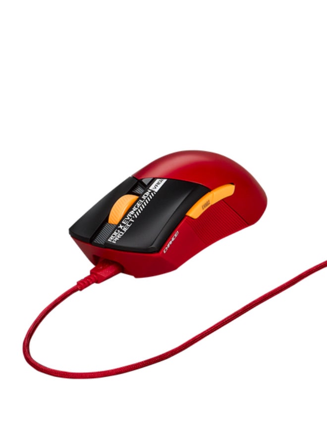 ASUS - ASUS ROG Gladius III Wireless EVA-02 Edition Gaming Mouse, Tri-Mode Connectivity, AimPoint Sensor, Up to 36000 DPI Resolution, 650 IPS Max Speed, AURA Sync, 1000Hz Polling Rate | 90MP03F0-BMUA00 - Image 1