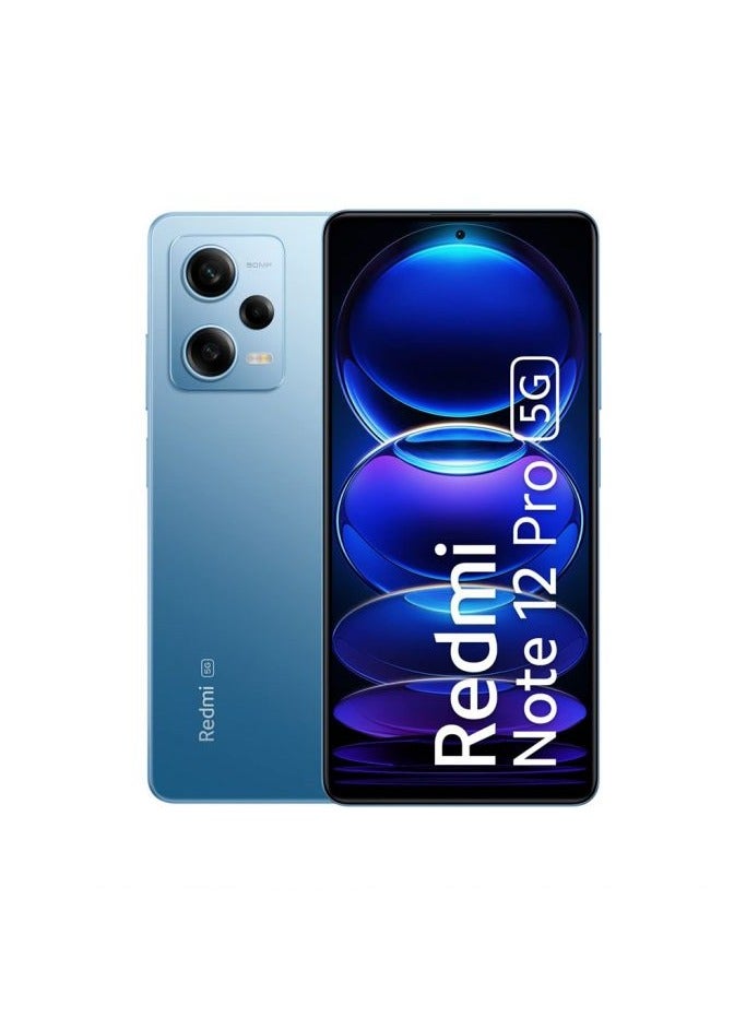 Xiaomi Redmi Note 12 Pro 5G Dual Sim Blue 12Gb Ram 256Gb - Indian Version - Image 1