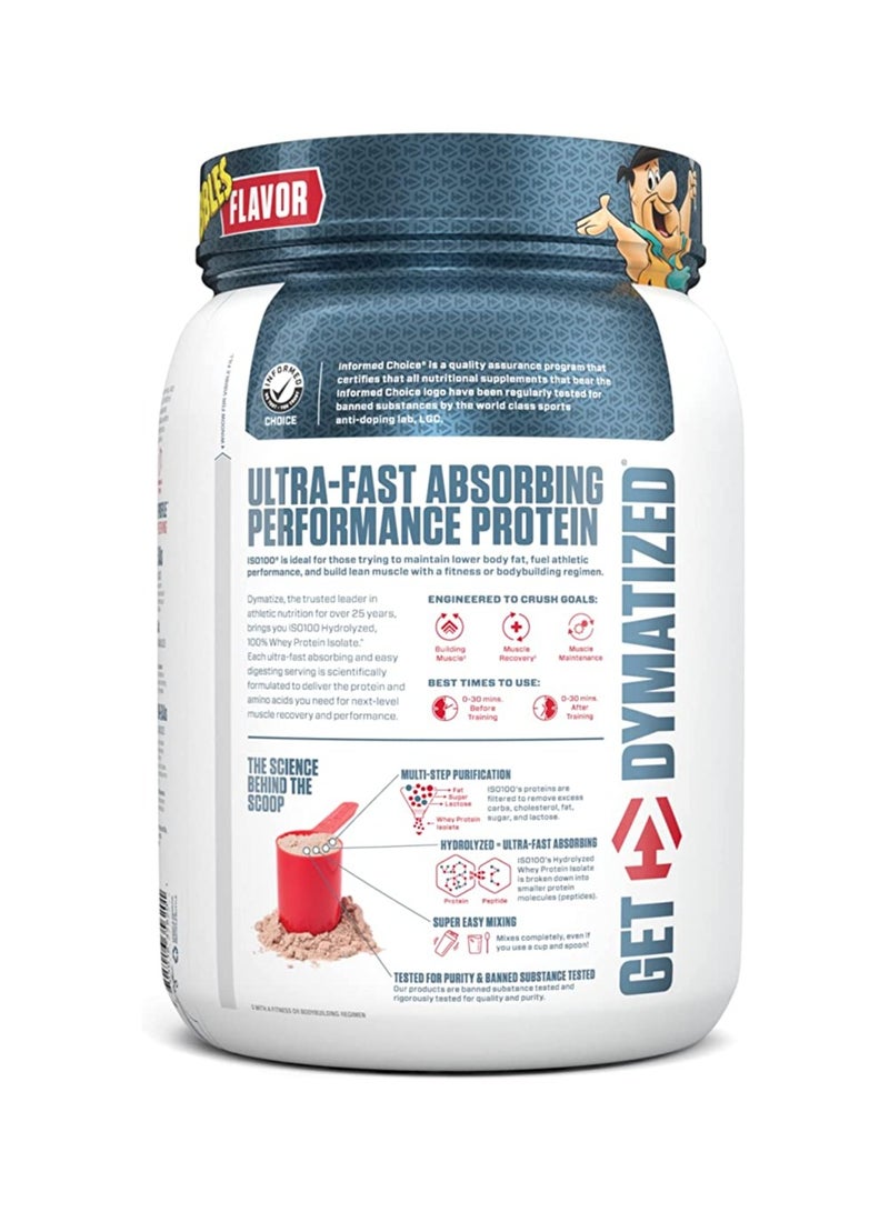 Dymatize - Iso 100 20 Serving Cocoa Pebbles 650 Gm - Image 1