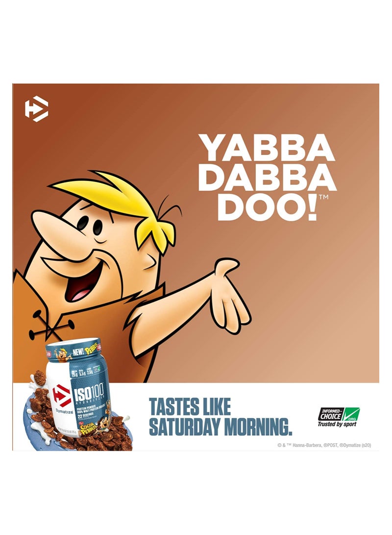 Dymatize - Iso 100 20 Serving Cocoa Pebbles 650 Gm - Image 1