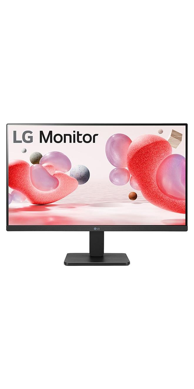 LG 24 inch Full HD IPS Panel with 3-Side Borderless Display, Tilt-able Stand, Black Stabilizer, OnScreen Control, Ergo Design Monitor 24MR400-B (Gaming Compatible) (AMD Free Sync, Response Time: 5 ms, 100 Hz Refresh Rate) Black - Image 1
