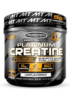 Essential Series Platinum 100% Creatine Unflavored 400g