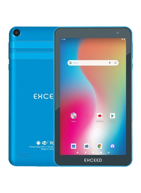 EX7W1 Plus بشاشة IPS مقاس 6.95 بوصة باللون الأزرق وذاكرة الوصول العشوائي (RAM) سعة 2 جيجابايت وسعة 32 جيجابايت وواي فاي - الإصدار العالمي