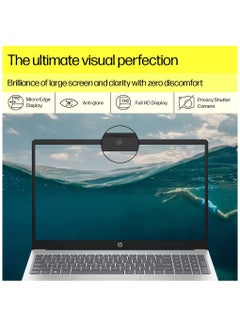 HP 2023 Newest 15s Series 15.6" Notebook, FHD (1920 x 1080), Intel Core -1335U Deca-core i5, 16 GB DDR4Â RAM, 512 GBÂ NVME SSD, Thin & Light, WindowsÂ 11 International International English Silver  - Image 3