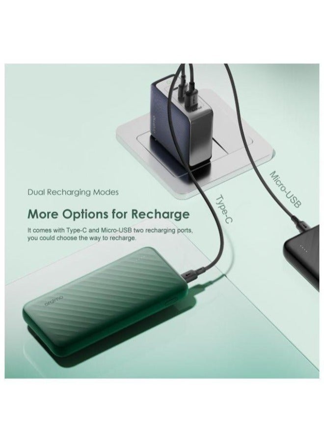 Oraimo - 10000 mAh PowerBank oraimo OPB-P5101 Green Green - Image 1