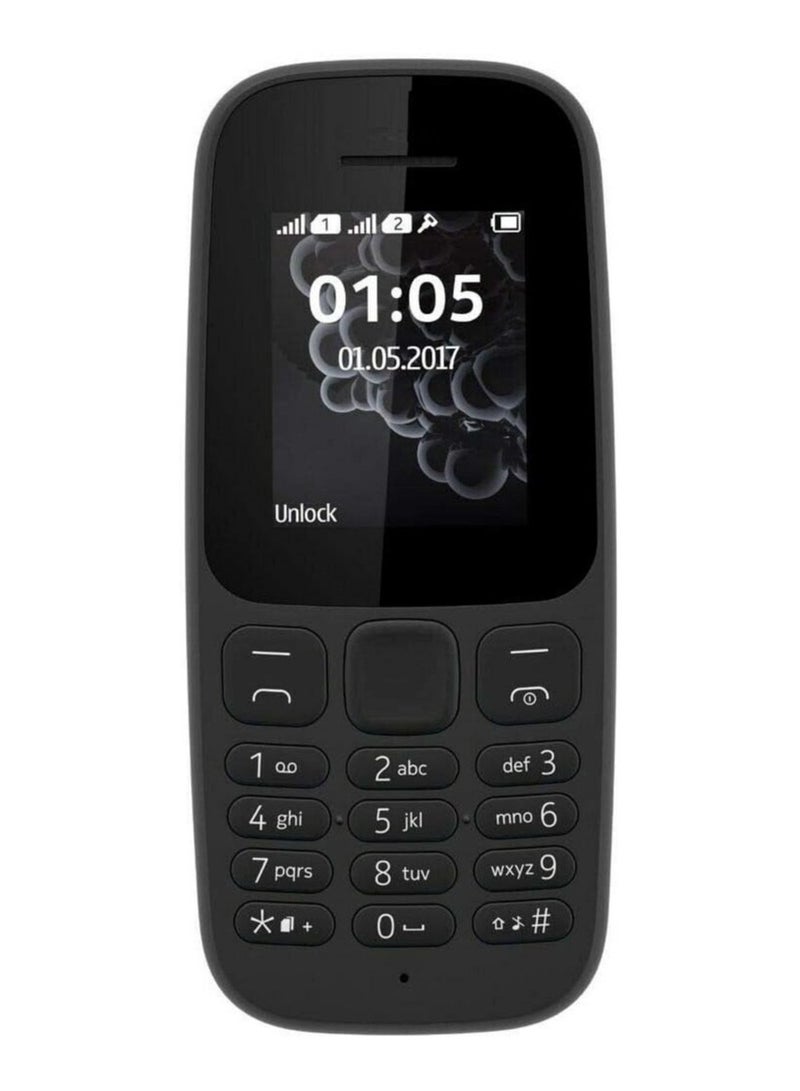 NOKIA - Nokia mobile 105 4G dual SIM black - Image 1