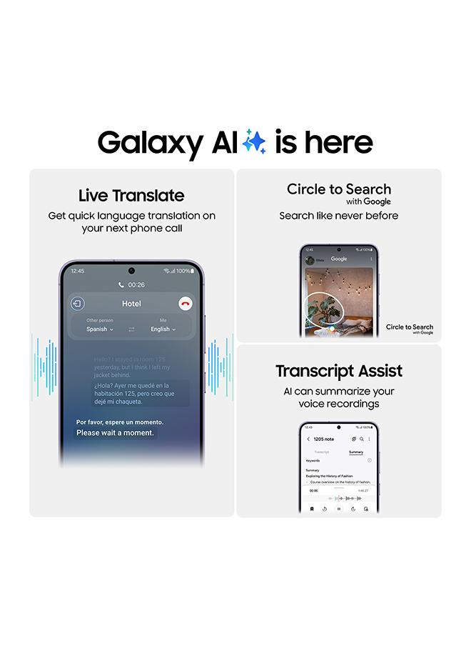 Samsung Galaxy S24 Plus Dual SIM Marble Gray 12GB RAM 512GB 5G - Middle East Version - Image 3