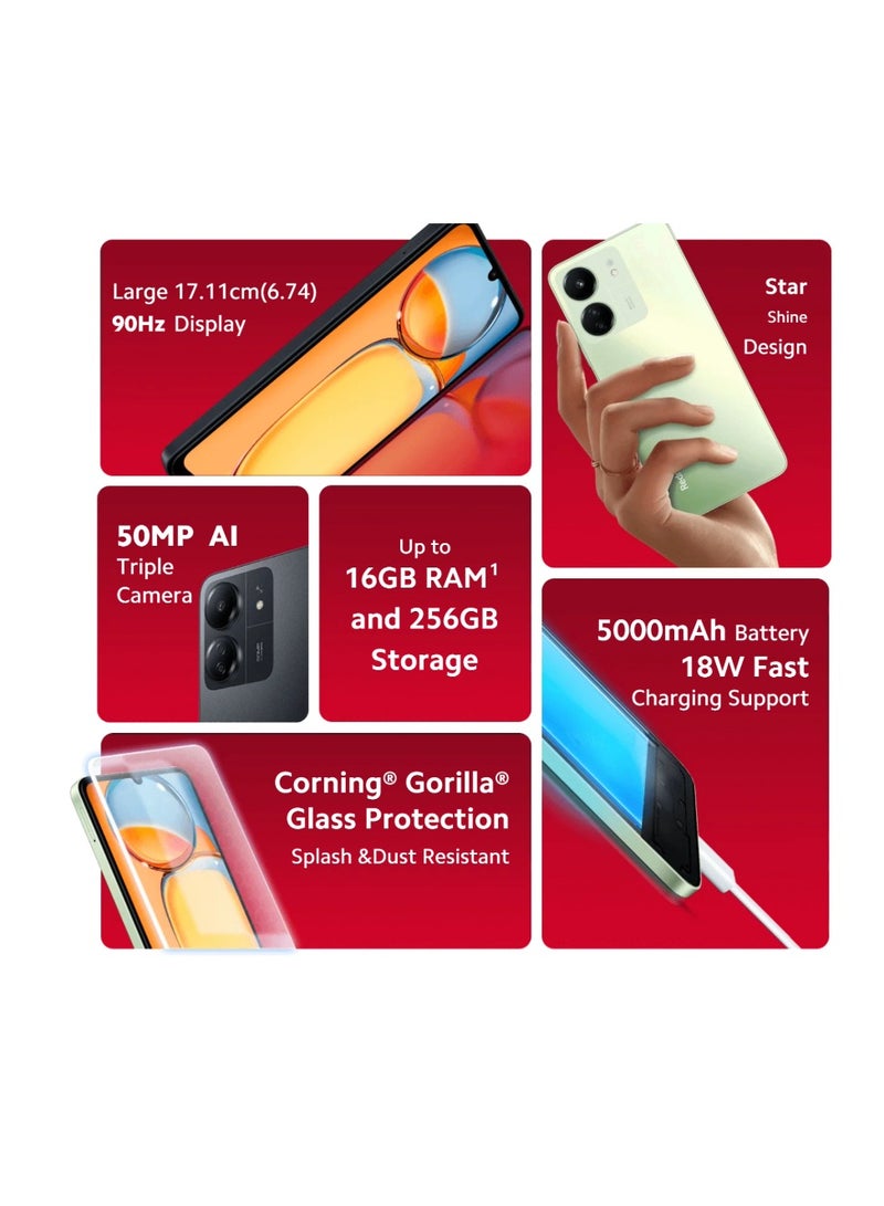 Xiaomi Redmi 13C Dual SIM Star Frost White 8GB RAM 256GB 4G - Indian Version - Image 5