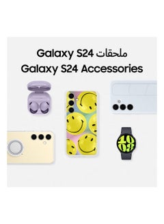 هاتف Galaxy S24 ثنائي شريحة الاتصال باللون الأسود وذاكرة الوصول العشوائي (RAM) سعة 8 جيجابايت وذاكرة تخزين داخلية 256 جيجابايت يدعم تقنية 5G مع حافظة أدوات، ومحول سفر بقدرة 25 وات - إصدار الشرق الأوسط - pnsku/N70035281V/45/_/1705519541/506e5299-8a83-49c9-bc54-6b6452723cd3