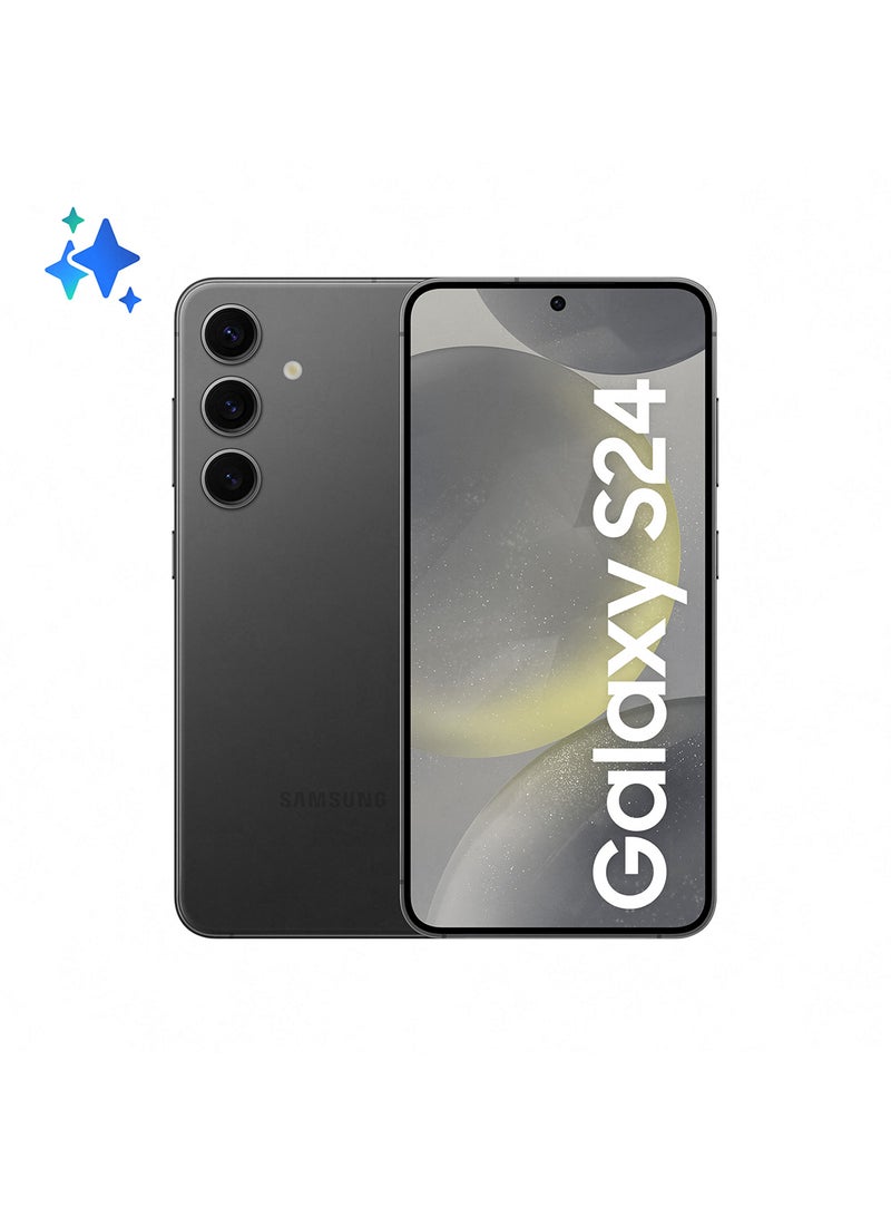 Galaxy S24 Dual SIM Onyx Black 8GB RAM 256GB 5G With Gadget Case, 25W Travel Adapter - Middle East Version - pnsku/N70035281V/45/_/1705519543/20d9d99b-e832-4277-8e90-79c4f544b2f1