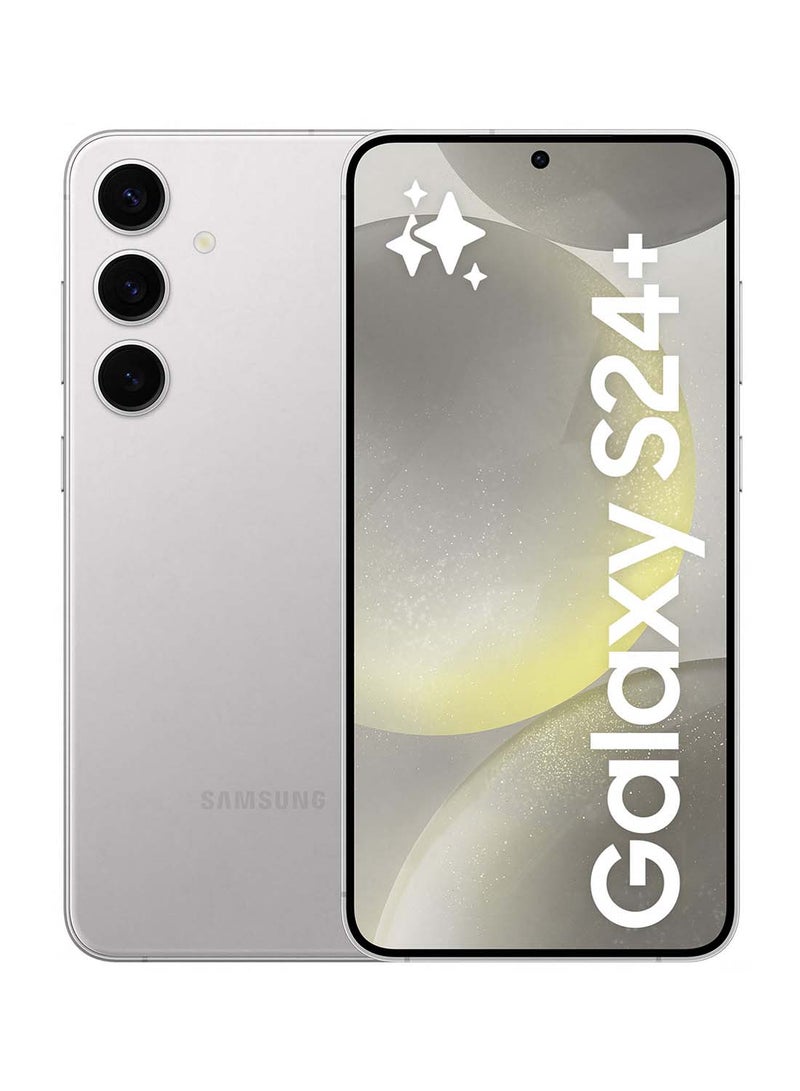 Samsung Galaxy S24 Plus 5G Dual SIM Marble Gray 12GB RAM 256GB - Middle East Version  - Image 1