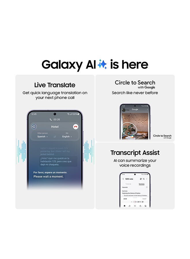 Samsung Galaxy S24 Plus 5G Dual SIM Onyx Black 12GB RAM 256GB - Middle East Version - Image 3