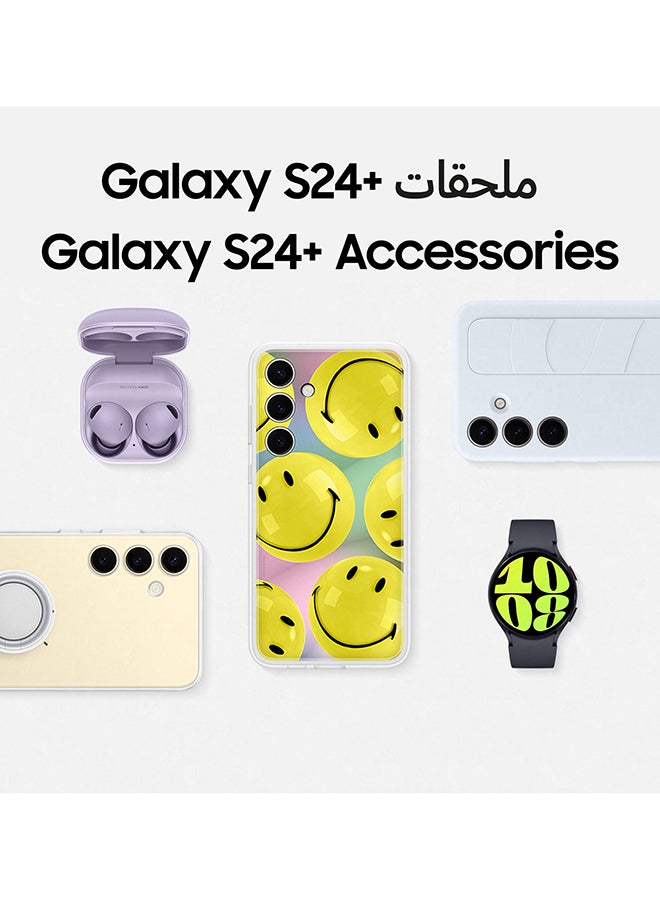 سامسونج - هاتف Galaxy S24 Plus، يدعم تقنية 5G، ثنائي الشريحة، بنفسجي كوبالت، وذاكرة وصول عشوائي (RAM) سعة 12 جيجابايت، وذاكرة داخلية 256 جيجابايت، - إصدار الشرق الأوسط - Image 1