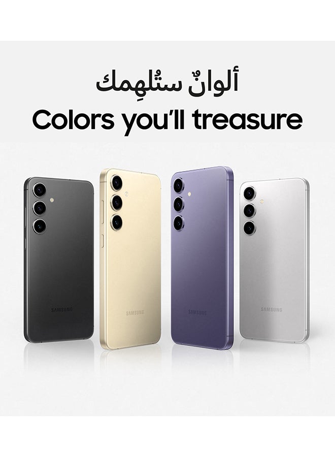 سامسونج - هاتف Galaxy S24 Plus، يدعم تقنية 5G، ثنائي الشريحة، بنفسجي كوبالت، وذاكرة وصول عشوائي (RAM) سعة 12 جيجابايت، وذاكرة داخلية 256 جيجابايت، - إصدار الشرق الأوسط - Image 1