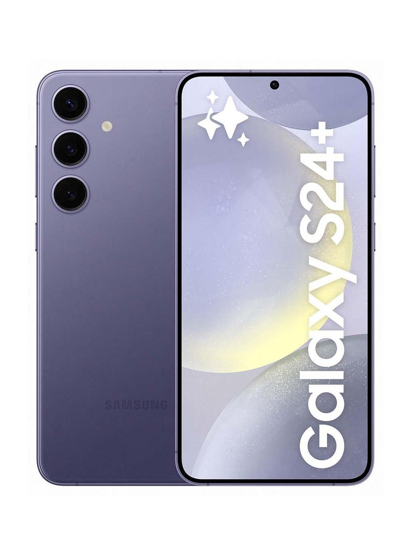 Samsung Galaxy S24 Plus 5G Dual SIM Cobalt Violet 12GB RAM 256GB - Middle East Version - Image 1