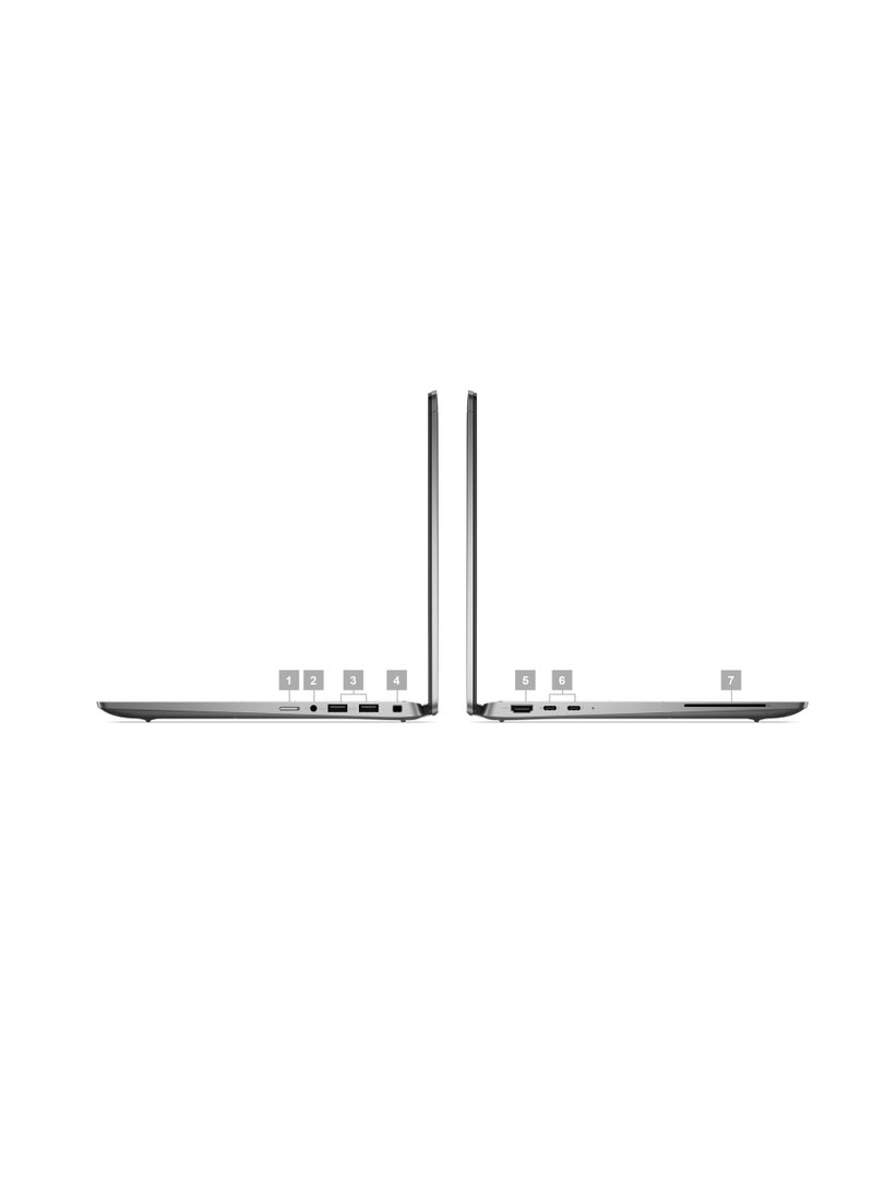 DELL - Latitude 7440  (Upgraded Version) Laptop With 14-inch Full HD Display, Core i7-1355U Processor/16GB LPDDR5 RAM/1TB SSD/Windows 11 Pro/Intel Iris Xe Graphics/  Grey English/Arabic Grey - Image 1