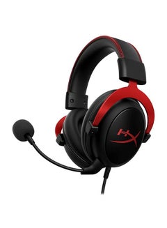 HYPERX Cloud II Brand New Wired Over Ear Gaming Headphones For PS4 PS5 XOne XSeries NSwitch PC Red  - Image 1
