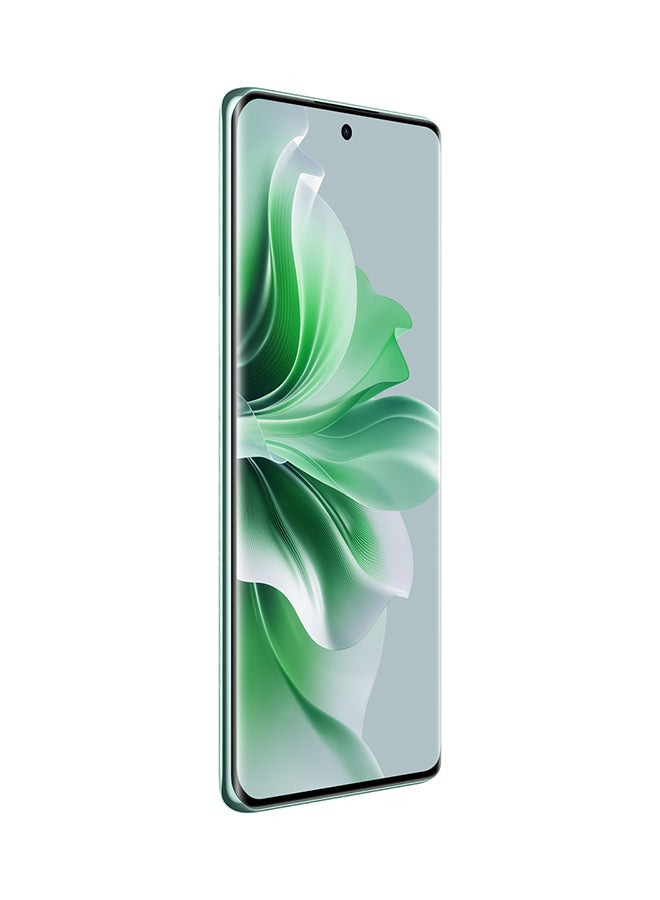 OPPO - Reno11 Dual SIM Wave Green 12GB RAM 256GB 5G - UAE Version - Image 1