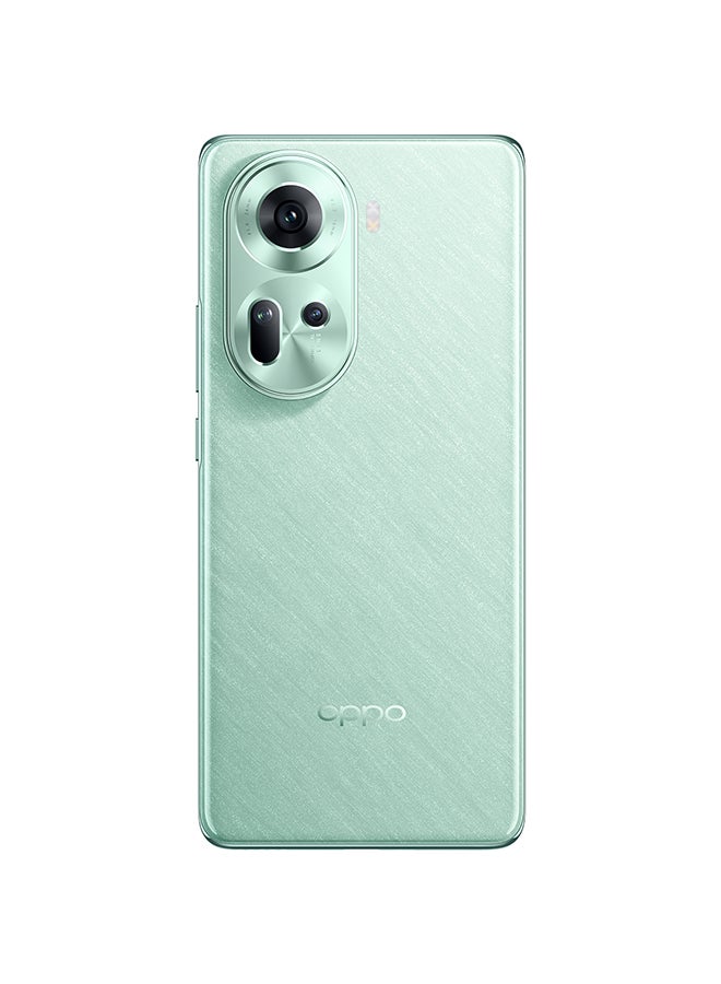 OPPO - Reno11 Dual SIM Wave Green 12GB RAM 256GB 5G - UAE Version - Image 1