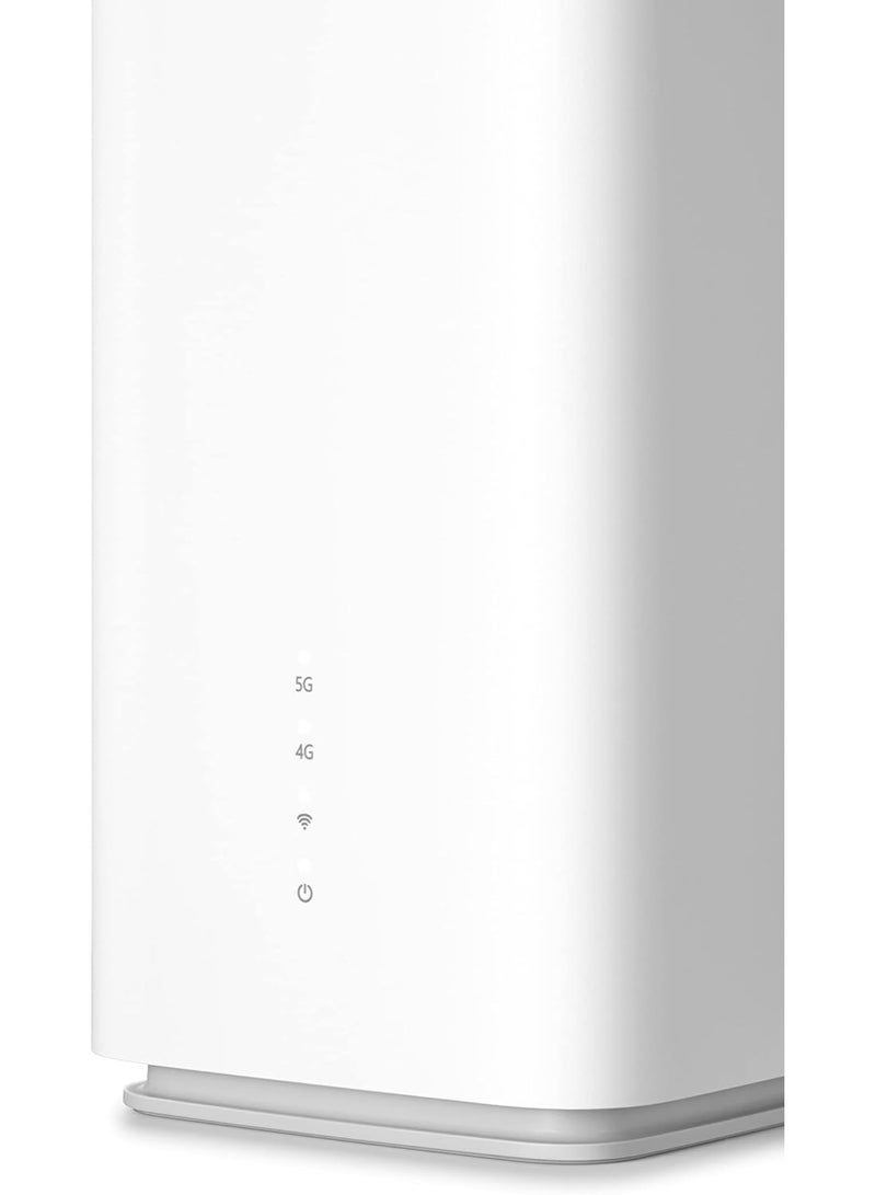 Oppo 5G CPE T1a Router, Snapdragon X55 5G Modem, ARM-A7 CPU, 2x2 MIMO Technology, 2.4GHz & 5GHz WLAN, Internal Antennas, Hassle-Free Automatic Network Repair, White CTB04 White