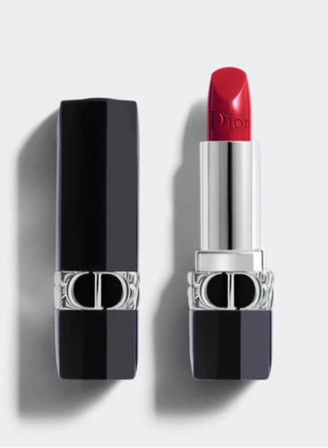 Dior Rouge Dior Couture Lipstick 743 Rouge Zinnia Satin - 3.5 g 743 Rouge Zinnia  - Image 1