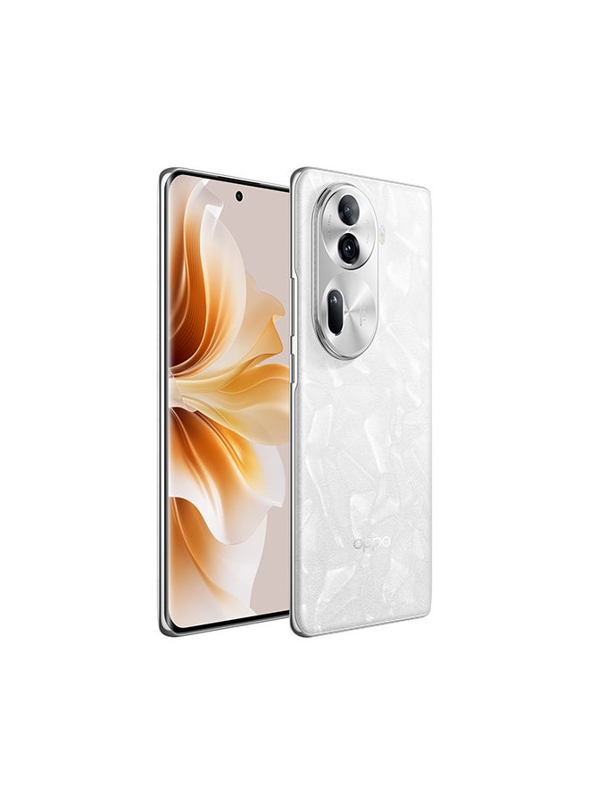 OPPO - Reno 11 Pro Dual SIM Pearl White 12GB RAM 512GB 5G - UAE Version - Image 1