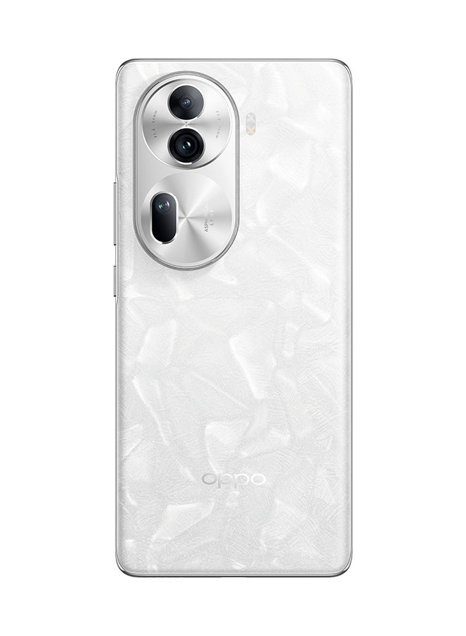 OPPO - Reno 11 Pro Dual SIM Pearl White 12GB RAM 512GB 5G - UAE Version - Image 1