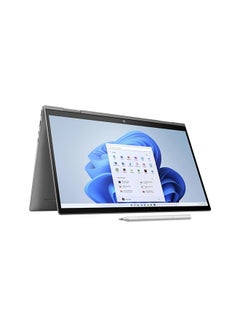 2023 Envy x360 2-In-1 (Upgraded Version) Laptop 15.6 Inch FHD 1920 x 1080 LED-Backlit 13Th Generation Intel Core i7-1355U 10-Core 64GB DDR4 2TB SSD Wi-Fi 6E Windows 11 Pro Bluetooth 5.3 Backlit Keyboard Touch Screen English Platinum Grey