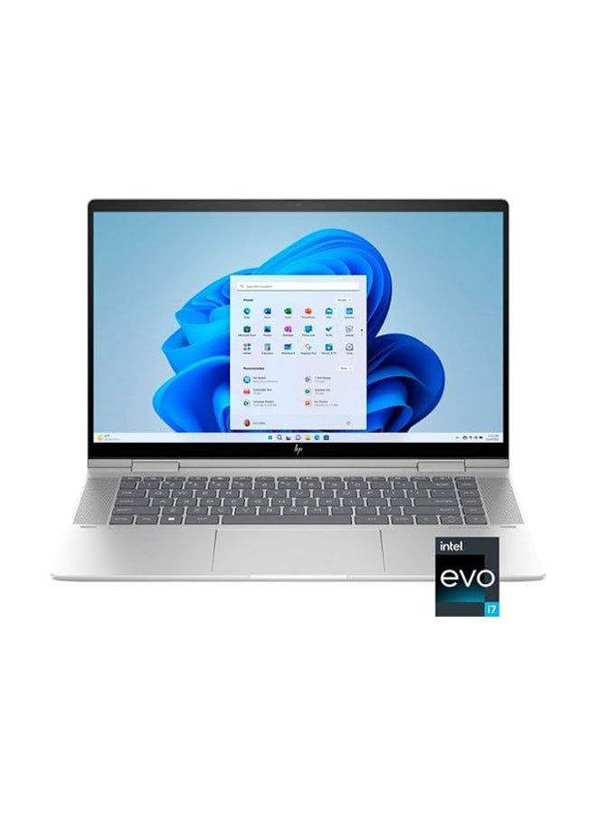إتش بي - Envy X360 15-fe0053dx With 15.6 Inch FHD Touch Display, Intel Core i7-1355u Processor, 16GB RAM, 512GB SSD, Intel Iris Xe Graphics, Windows 11 Grey Grey - Image 1