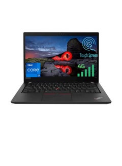 ThinkPad T14 Gen 3 (Upgraded Version) Laptop With 14-Inch Touch Display, Core i7-1255U Processor/16Gb Ram/512Gb Ssd/Intel Iris Xe Graphics/4G LTE Sim Slot/Windows 11 Pro English Black