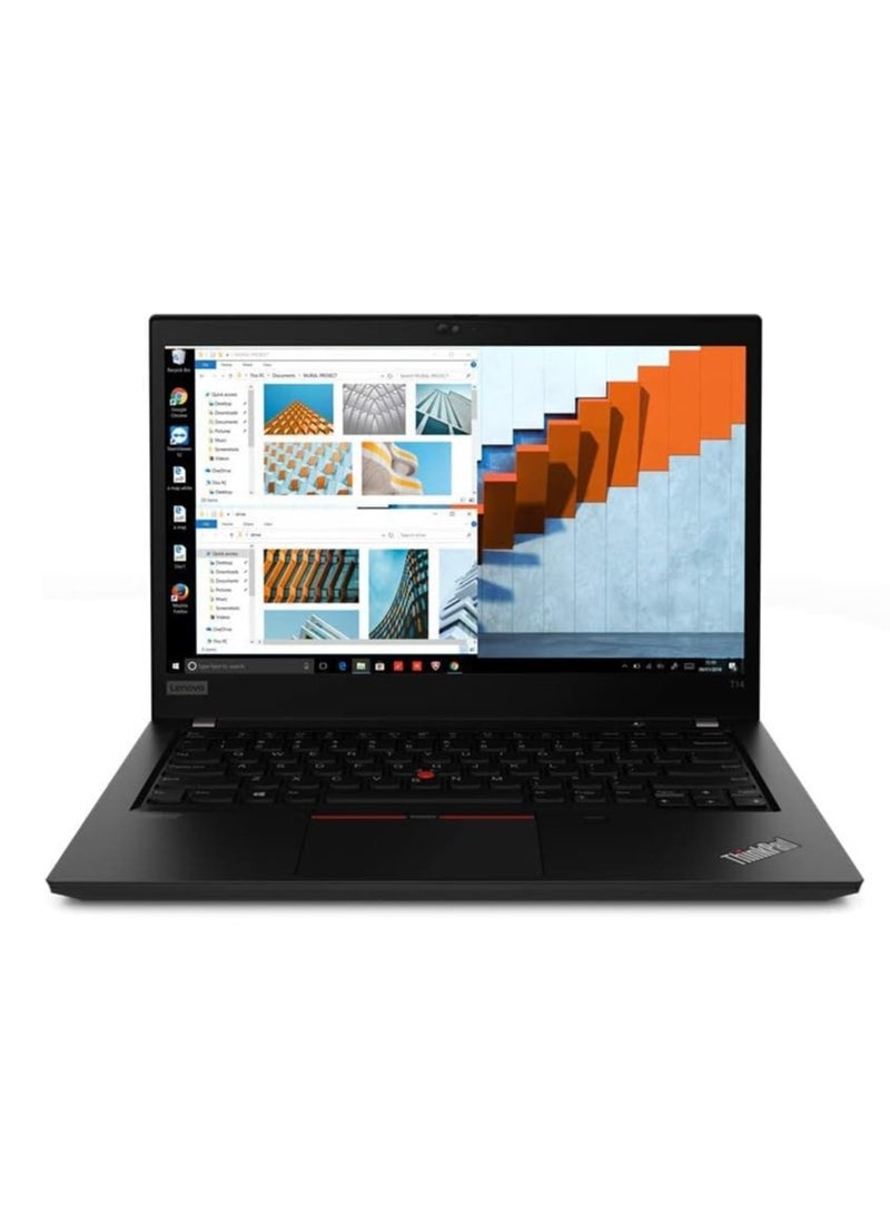 Lenovo - ThinkPad T14 Gen 3 (Upgraded Version) Laptop With 14-Inch Touch Display, Core i7-1255U Processor/16Gb Ram/512Gb Ssd/Intel Iris Xe Graphics/4G LTE Sim Slot/Windows 11 Pro English Black - Image 1