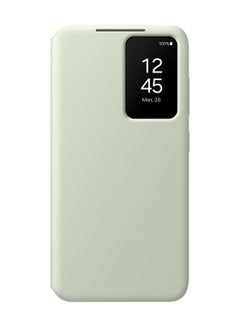 Galaxy S24 Smart View Wallet Case Light Green