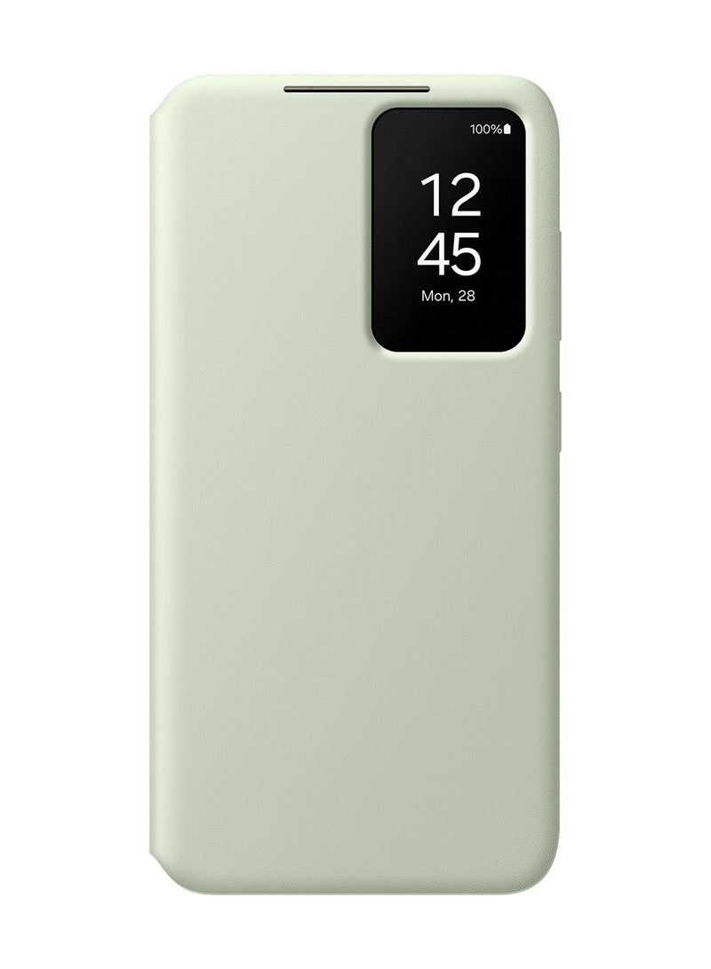 Samsung - Galaxy S24 Smart View Wallet Case Light Green - Image 1