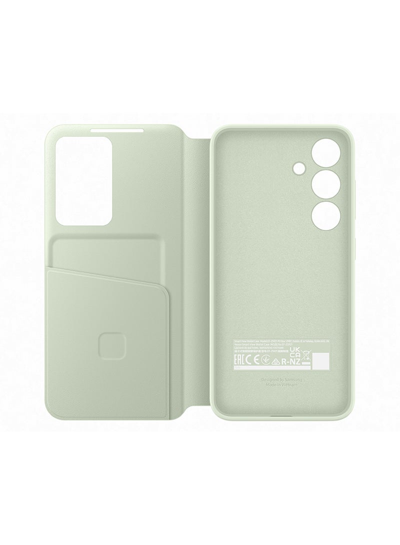 Samsung - Galaxy S24 Smart View Wallet Case Light Green - Image 1