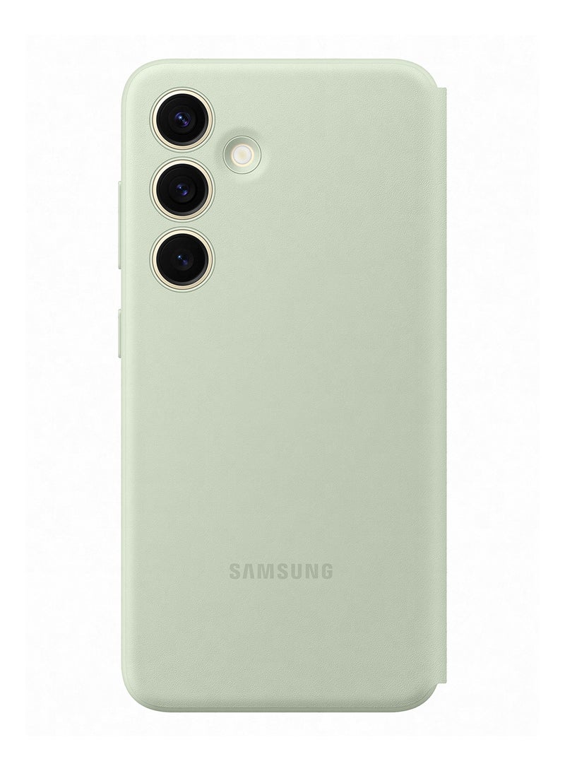 Samsung - Galaxy S24 Smart View Wallet Case Light Green - Image 1
