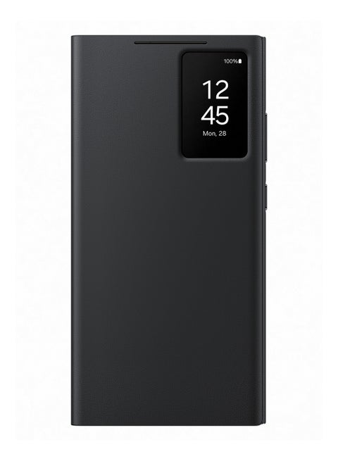 Galaxy S24 Ultra Smart View Wallet Case Black