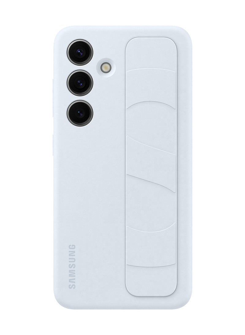 Samsung Galaxy S24 Standing Grip Case Light Blue - Image 1