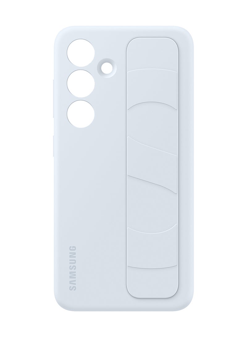 Samsung Galaxy S24 Standing Grip Case Light Blue - Image 5