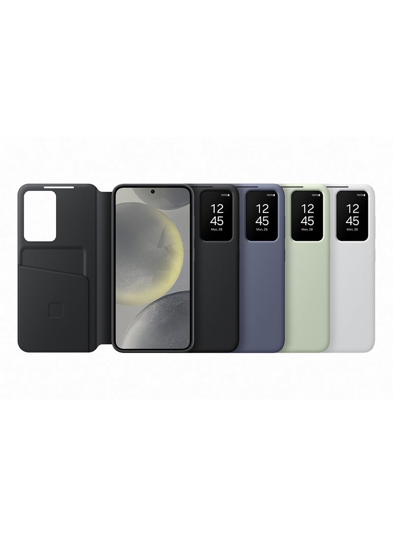 Samsung - Galaxy S24 Smart View Wallet Case Black - Image 1