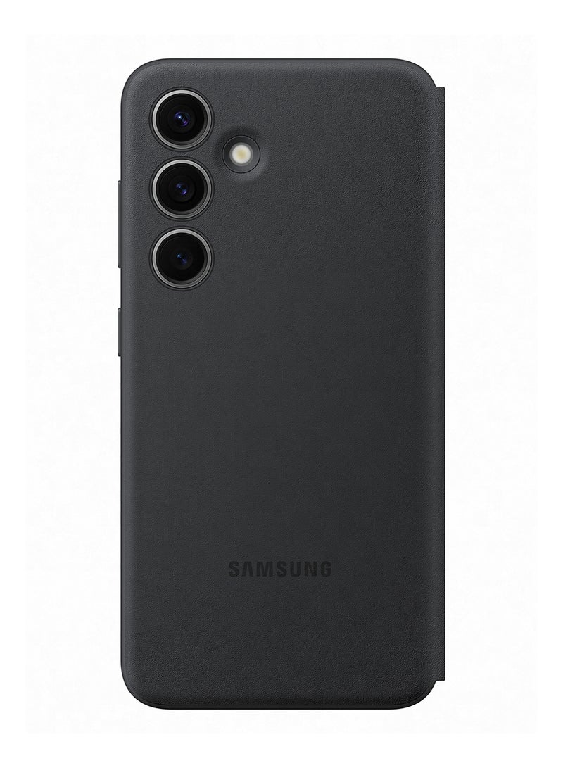 Samsung Galaxy S24 Smart View Wallet Case Black - Image 2