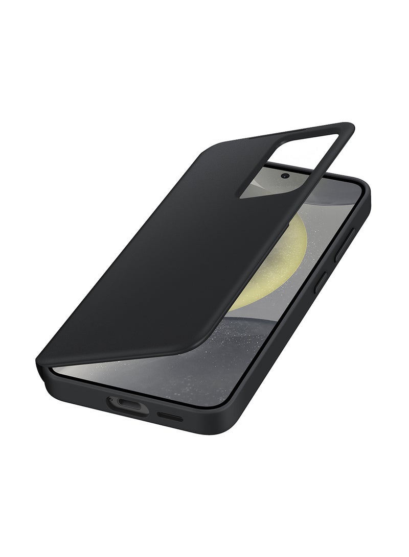 Samsung Galaxy S24 Smart View Wallet Case Black - Image 4