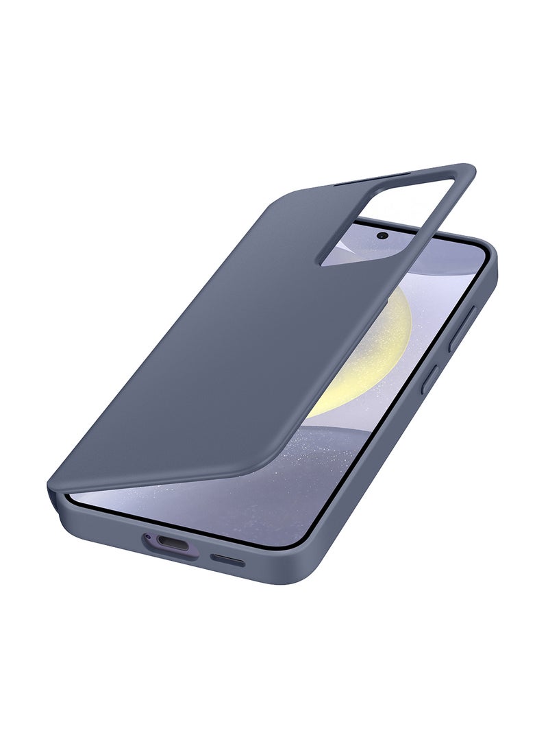 Samsung Galaxy S24 Smart View Wallet Case Dark Violet  - Image 4