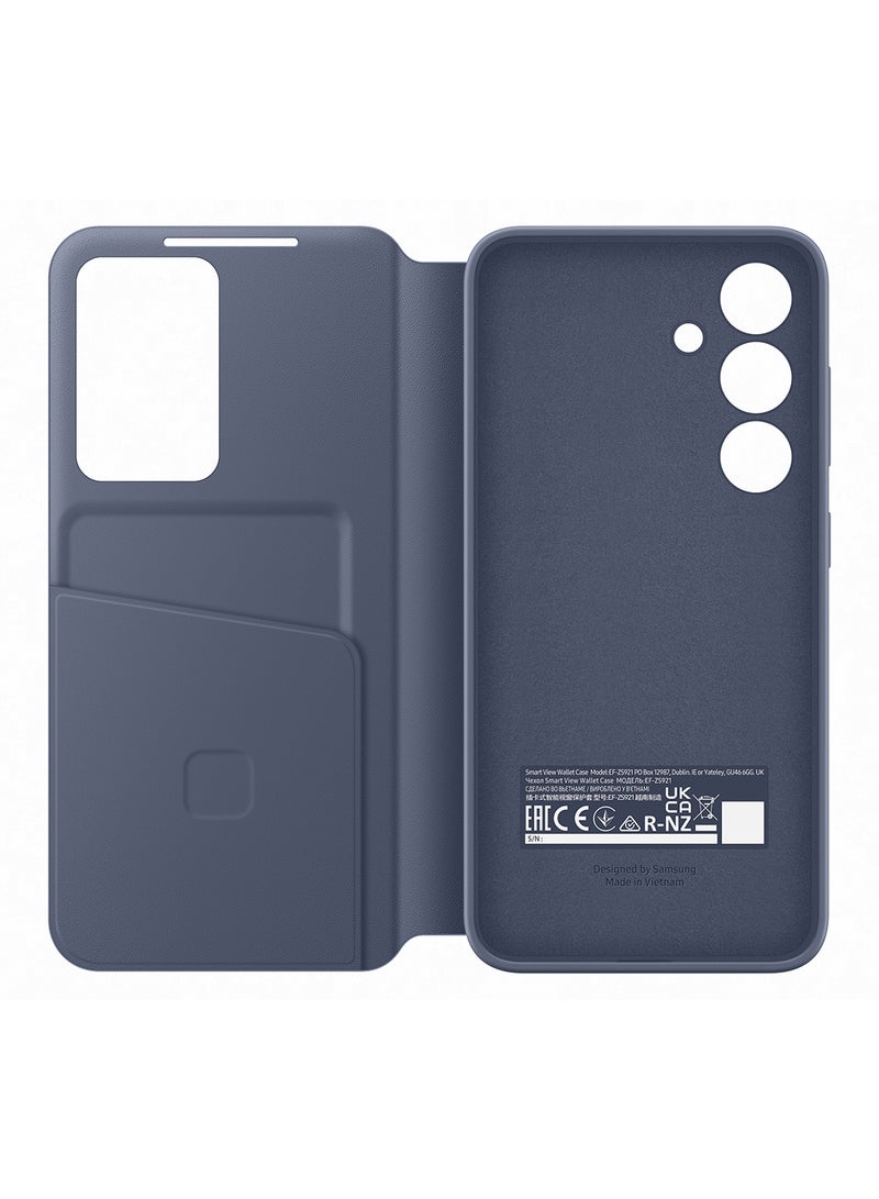 Samsung Galaxy S24 Smart View Wallet Case Dark Violet  - Image 5