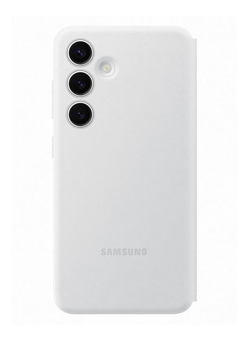 Samsung - Galaxy S24 Smart View Wallet Case White - Image 1