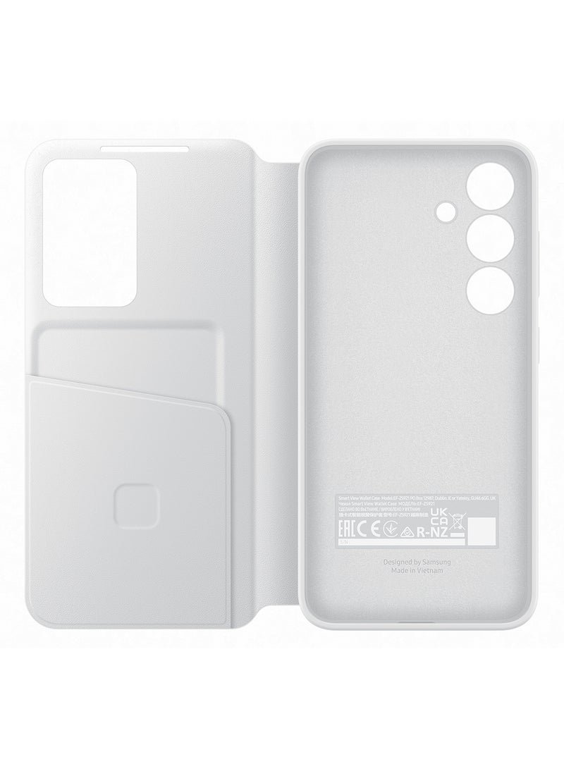 Samsung - Galaxy S24 Smart View Wallet Case White - Image 1