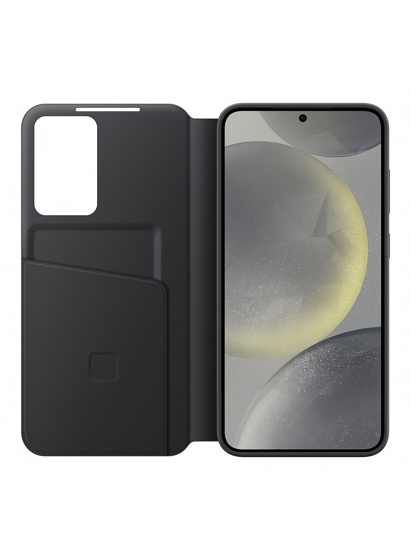 Samsung Galaxy S24+ Smart View Wallet Case Black - Image 3