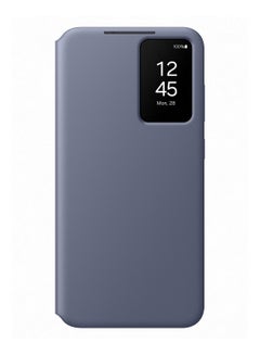 Samsung Galaxy S24+ Smart View Wallet Case Dark Violet  - Image 1